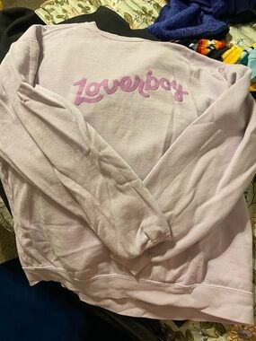 LOVERBOY Light Lavender Crew Sweatshirt